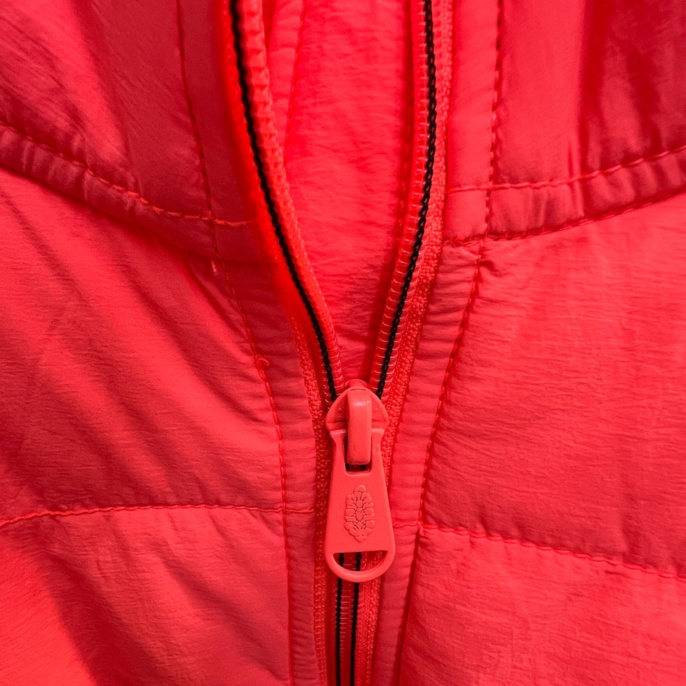 FP Movement Bright Orange Puffer Jacket - Pippa Packable Puffer Jacket - Picture 5 of 12